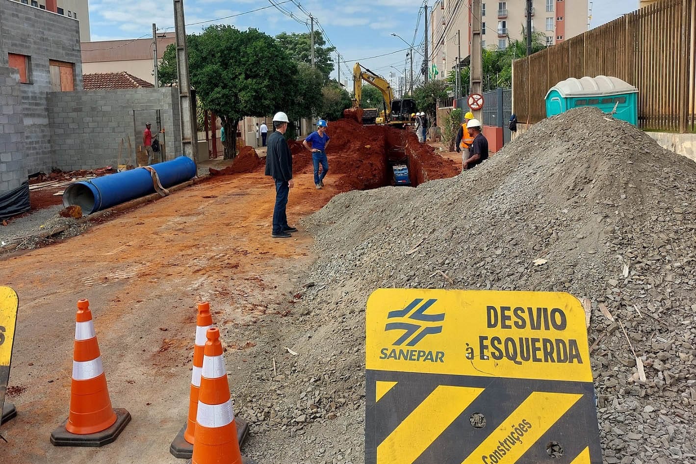 SANEPAR faz reparo emergencial, e falta de água atinge Londrina e Cambé; mais de 100 Bairros afetados