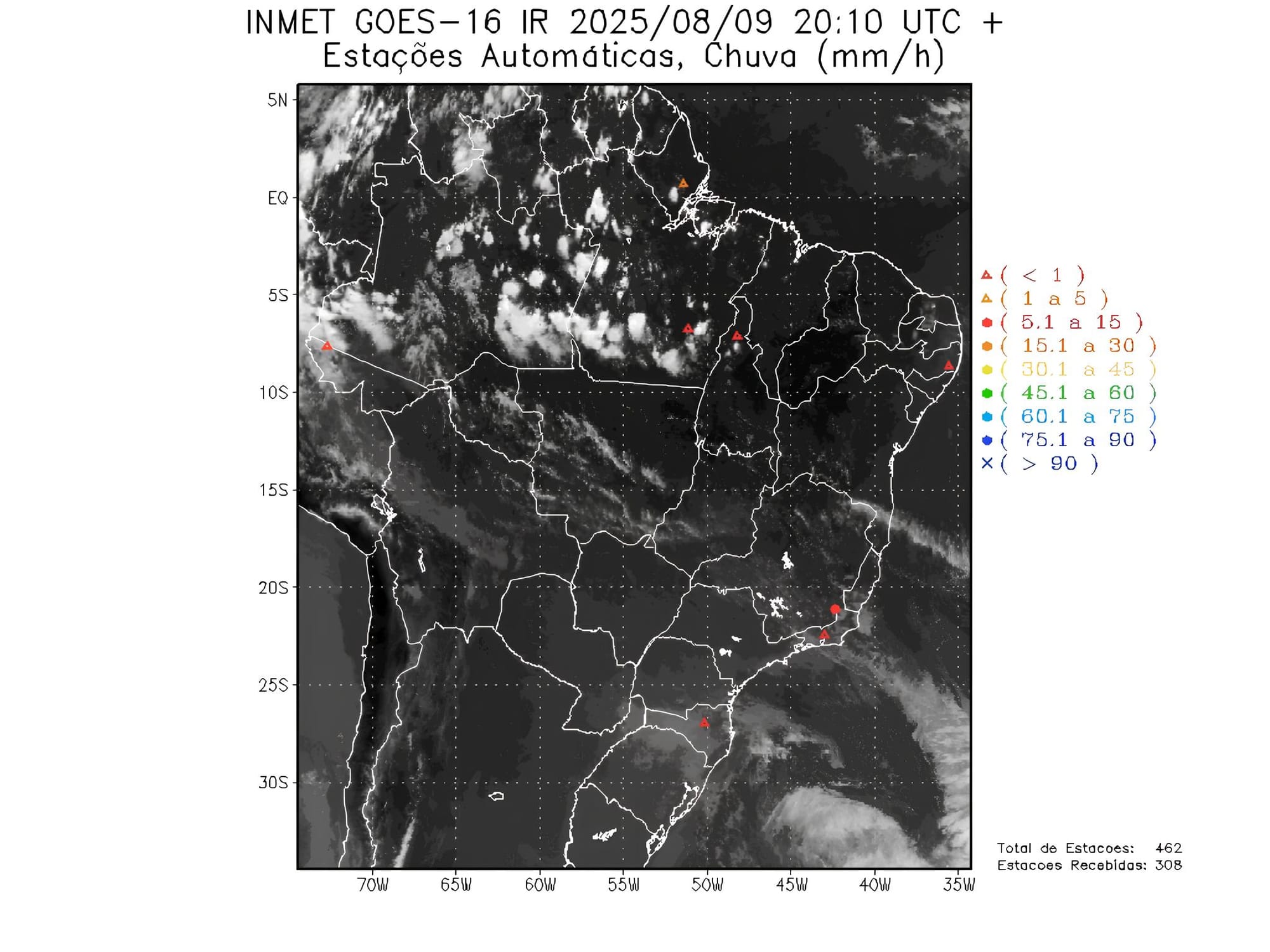 Brasil vive contraste climático: geada no Sul e chuva no Norte neste fim de semana
