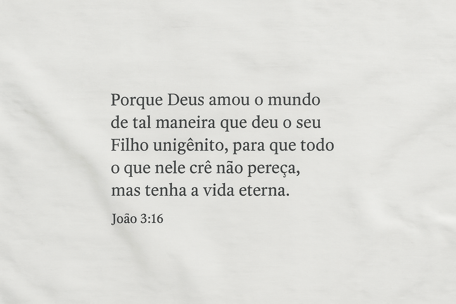 João 3:16 — O que significa “Porque Deus amou o mundo” segundo a própria Bíblia