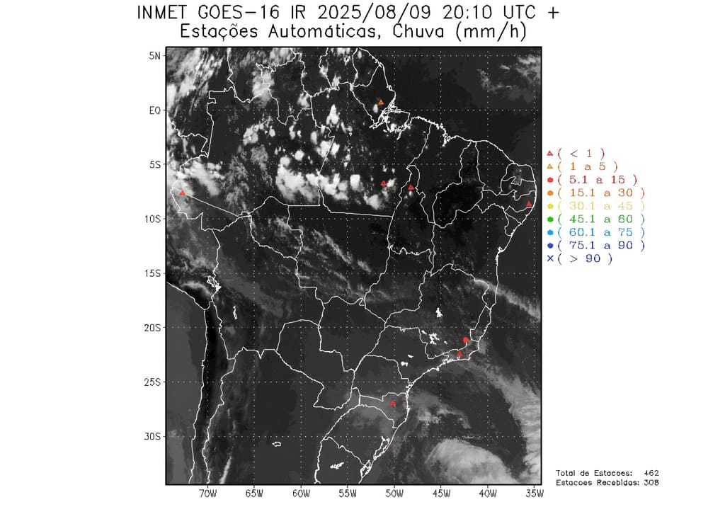 Brasil vive contraste climático: geada no Sul e chuva no Norte neste fim de semana imagem do post