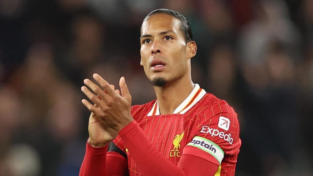 Van Dijk admite que Liverpool precisa de novo atacante após saídas de Darwin e Luis Díaz imagem do post